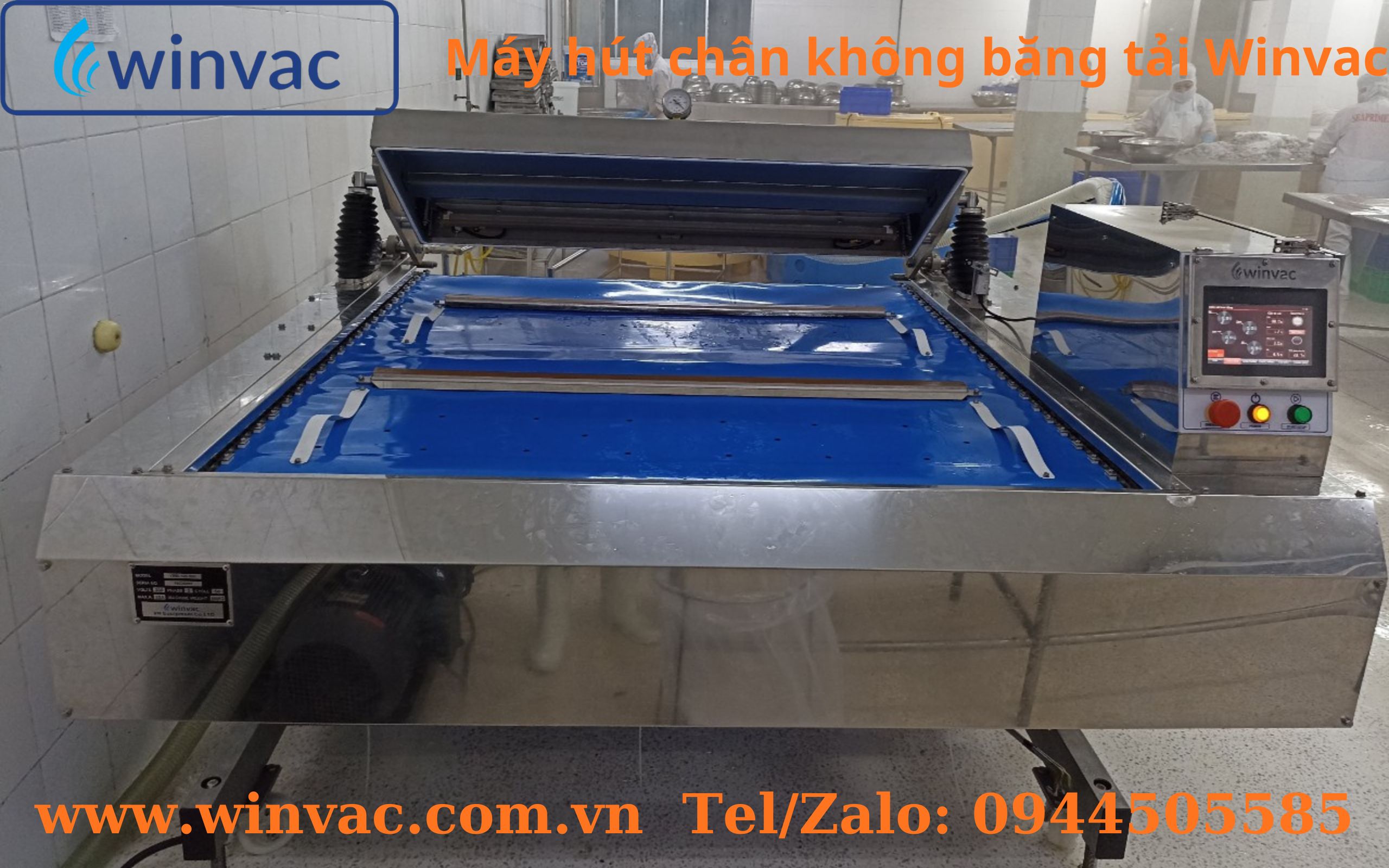 Máy hút chân không Winvac cho thực phẩm chế biến